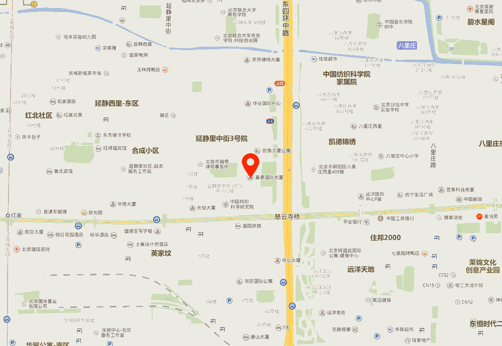 嘉泰国际大厦位置地图